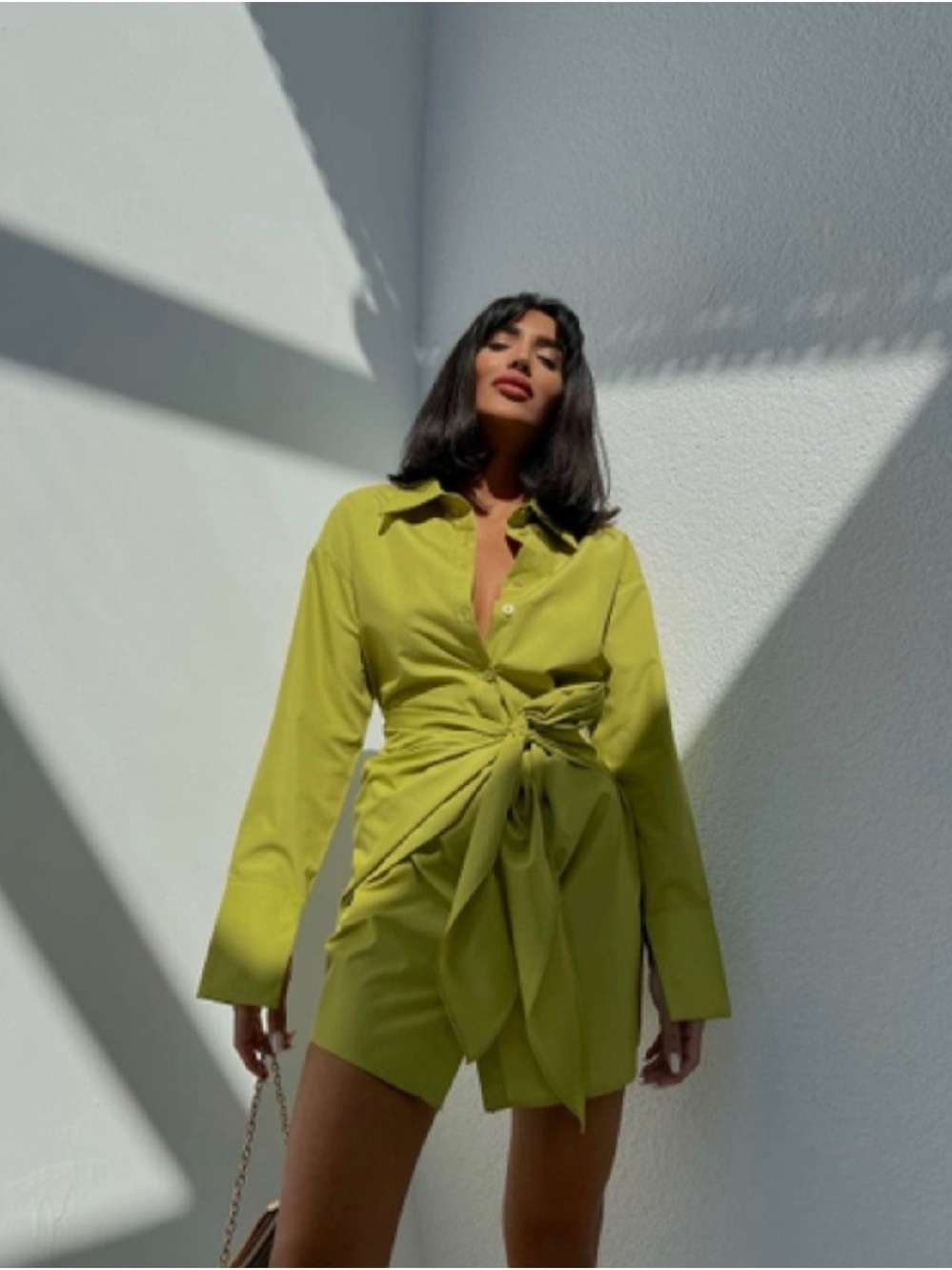 Shirt Wrap Dress